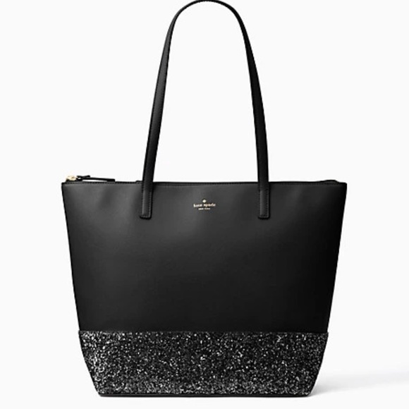 kate spade Handbags - NWT KATE SPADE Greta Court Glitter Penny Tote